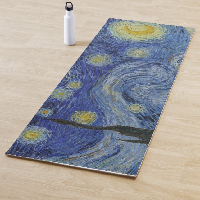 Starry Night Yoga Mat von Van Gogh Yogamatte (Beispiel)