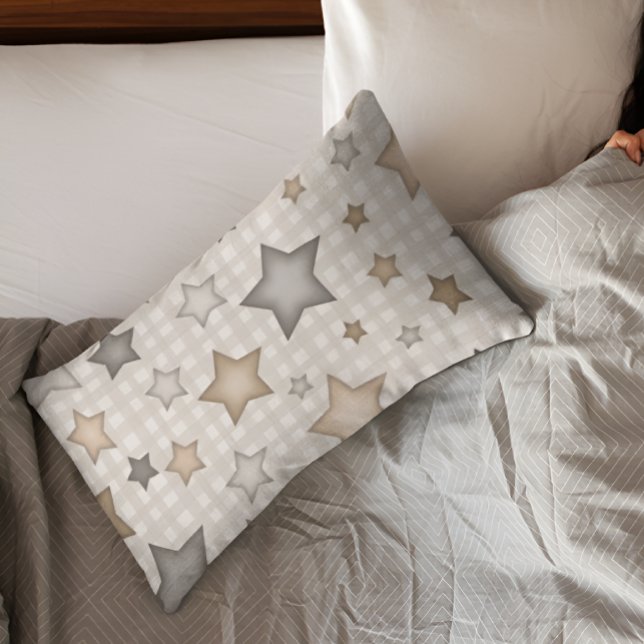 Starry Print Pillow Case Kissenbezug (Von Creator hochgeladen)