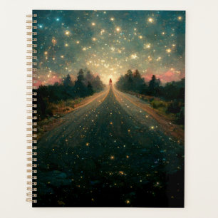 Starry Road Fantasy Landscape Sci-Fi Planer