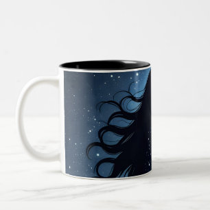 Starry Silhouette Dreamscape Tasse