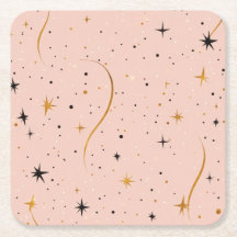 Starry Sip - Untersetzer mit Star Pattern