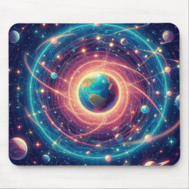 Starry Skies Thick Computer Mousepad