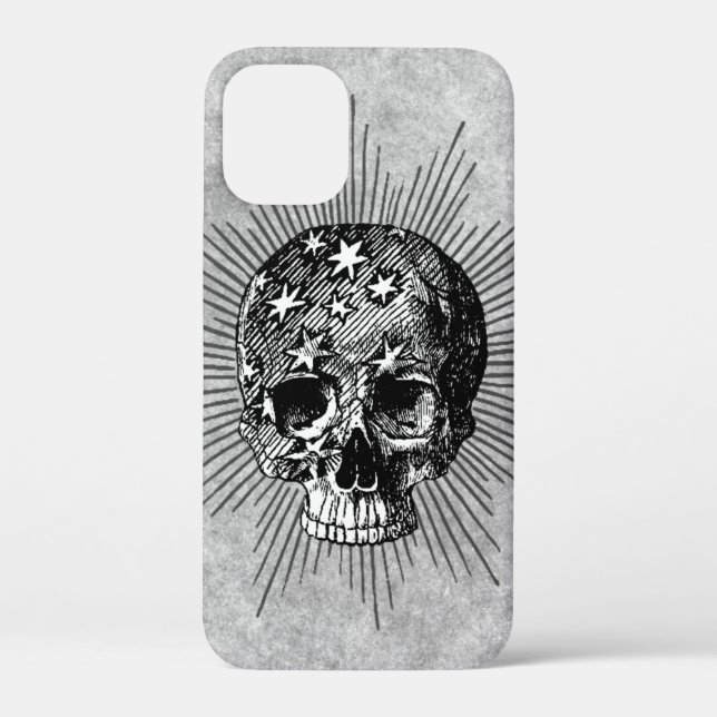 Starry Skull Case-Mate iPhone Hülle (Rückseite)