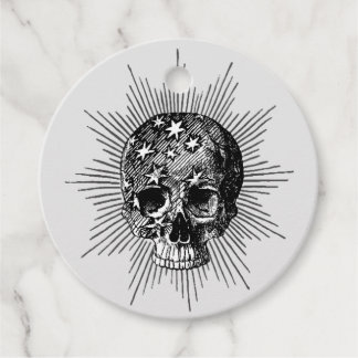 Starry Skull {{ mit personalisiertem Text}} Schlüs Geschenkanhänger