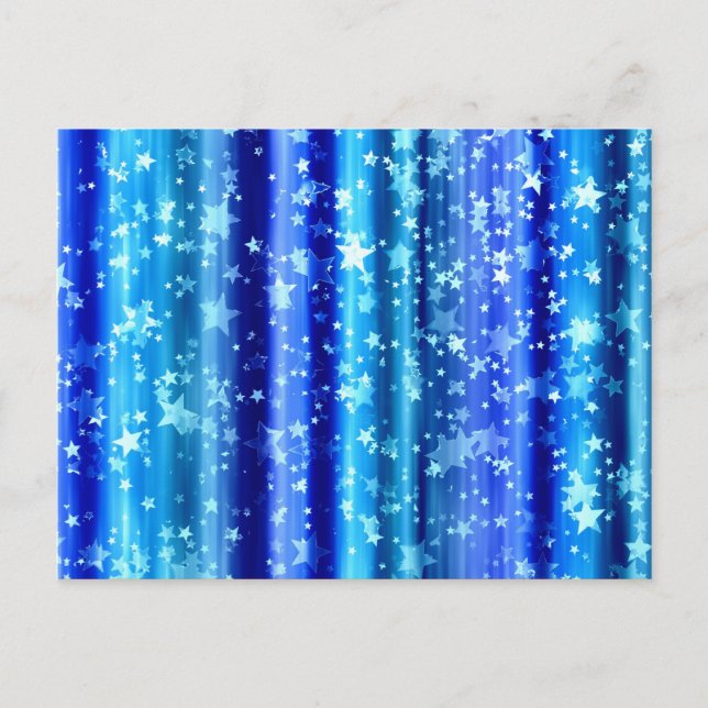 Starry Sky, funkeln und leuchten Postkarte (Vorderseite)