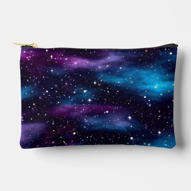 Starry Sky Galaxy Zubehörtasche (Vorderseite)