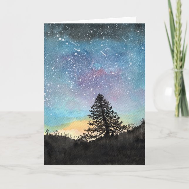 Starry Sky Karte (Vorderseite)
