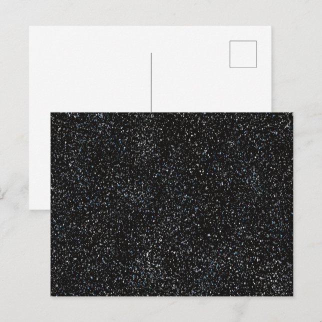 Starry Sky: Kunst im Weltraum Postkarte (Vorne/Hinten)
