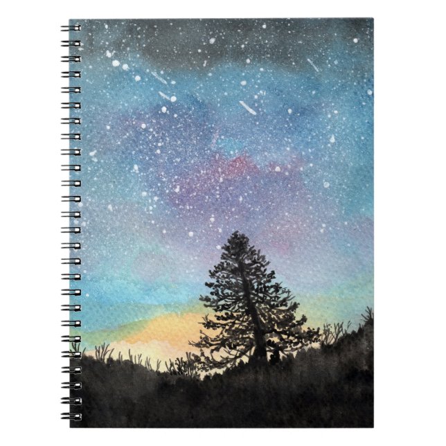 Starry Sky Notizblock (Vorderseite)