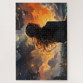 Starry Sky on Fire Puzzle