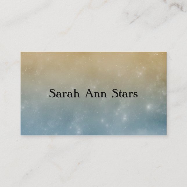Starry Sky Visitenkarte (Vorderseite)