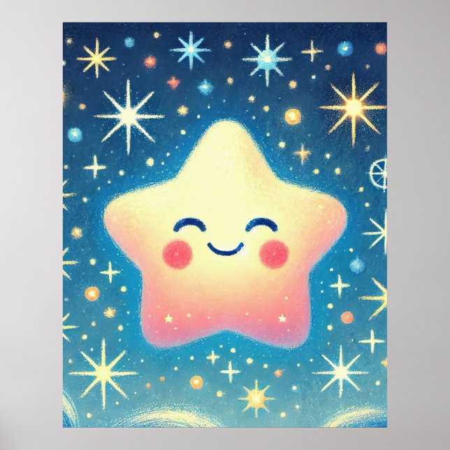 Starry Smile Poster (Vorne)