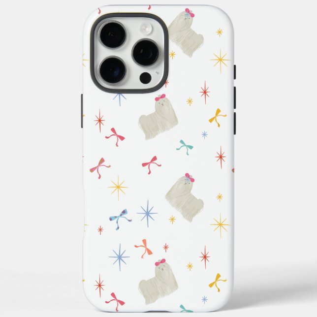 Starry Sparkle Niedlich Puppy Wishings Case-Mate iPhone Hülle (Rückseite)