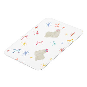 Starry Sparkle Niedlich Puppy Wishings Magnet