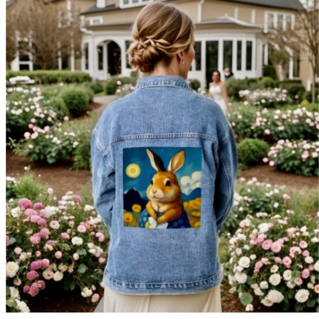 Starry Spring Bunny Jean Jacket Jeansjacke (Von Creator hochgeladen)