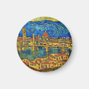 Starry Starry Night Florence Italien Magnet
