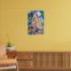 Starry, Starry Night Mermaid Poster (Living Room 2)