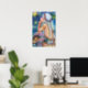 Starry, Starry Night Mermaid Poster (Home Office)
