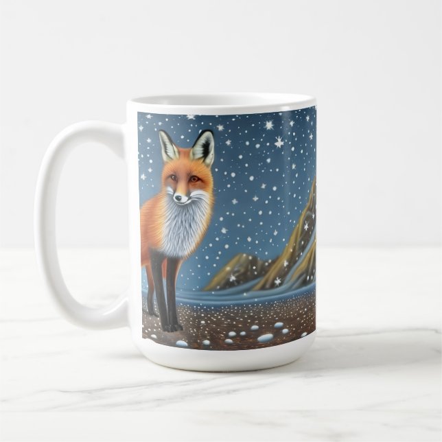 Starry Starry Night Storybook Fox Kaffeetasse (Links)
