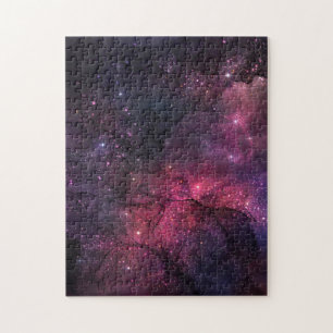 Starry Stars Weltraumgalaxie Planetenmuster Puzzle