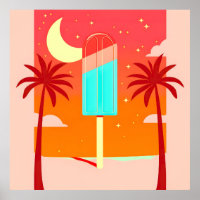 Starry Summer Palm Ice Oase