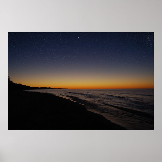 Starry Sunset Poster (Vorne)
