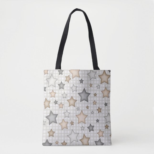 Starry Tote Bag - Dreamy & Magical Night Sky (Vorderseite)