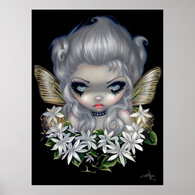 Starry Wild Jasmine Fairy ART PRINT gotische Fanta Poster (Vorne)
