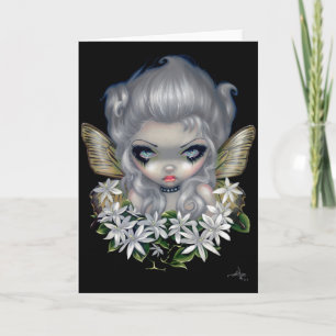 "Starry Wild Jasmine Fairy" Greeting Card Karte