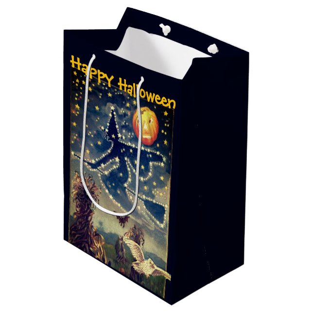 Starry Witch Mittlere Geschenktüte (Vorderseite Schrägansicht)