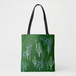 Starry Woods Tasche Forest Green