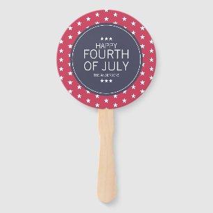 Stars 4. Juli Unabhängigkeitstag Hand Fan Fächer