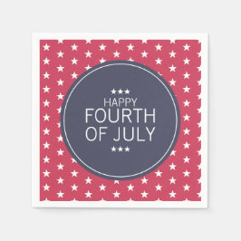 Stars 4. Juli Unabhängigkeitstag Papier Napkins Serviette