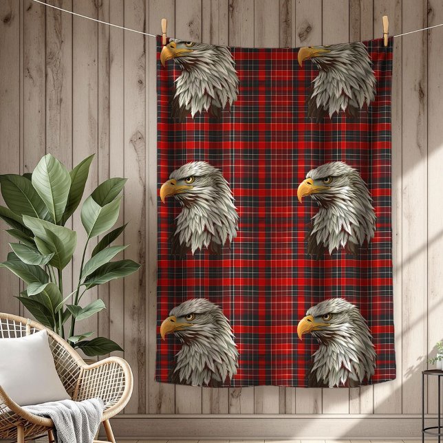 Stars and Eagle Blanket Bold Spirit for July 4th Fleecedecke (Stars and Eagle Blanket Bold Spirit for July 4th)