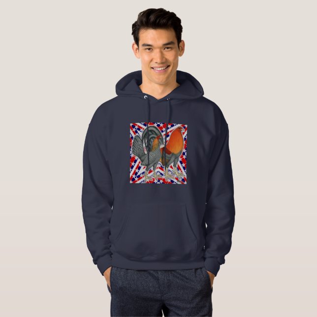 Stars and Stripes Gamefowl Hoodie (Vorne ganz)
