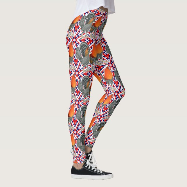 Stars and Stripes Gamefowl Leggings (Rechts)