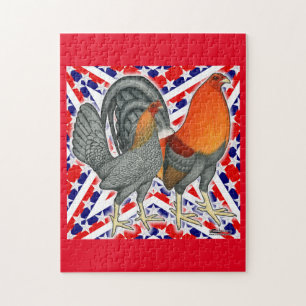 Stars and Stripes Gamefowl Puzzle