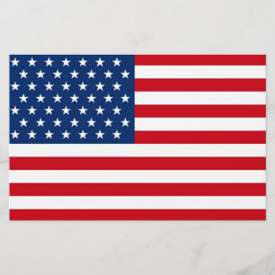Stars and Stripes USA Briefpapier