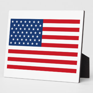 Stars and Stripes USA Fotoplatte