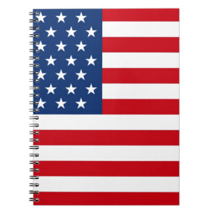Stars and Stripes USA Notizblock