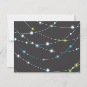 STARS Bar Bar Mitzvah Reply Card RSVP Karte