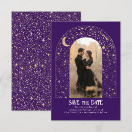 Stars Celestial Arch Save the Date Foto