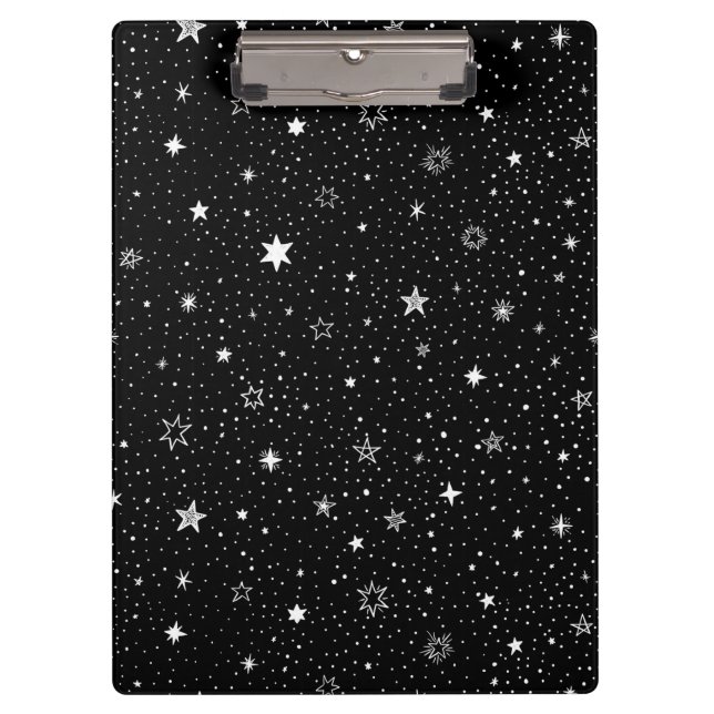 Stars Clipboard Klemmbrett (Vorderseite)