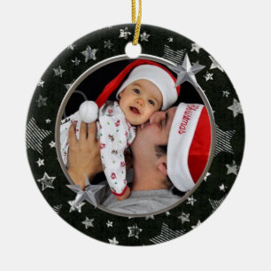 Stars Custom Foto Ornament