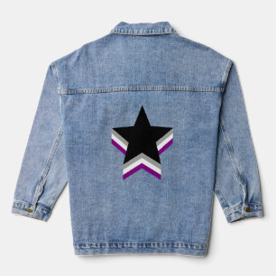 Stars der Asexualität Jeansjacke