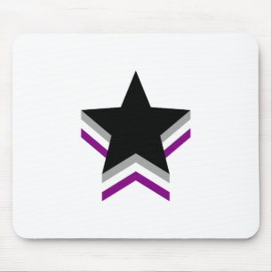 Stars der Asexualität Mousepad