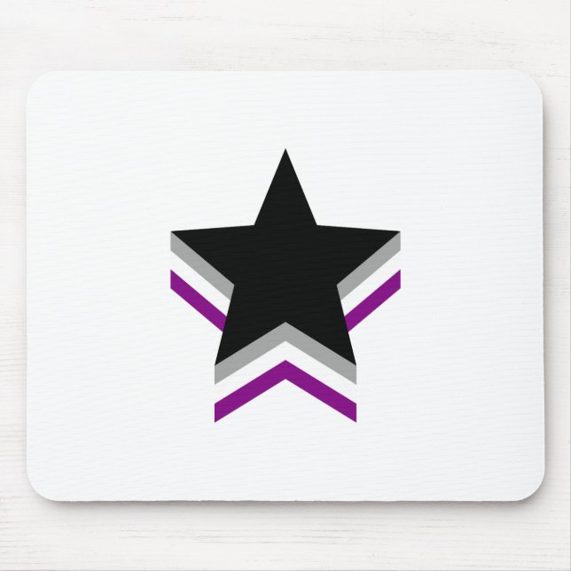 Stars der Asexualität Mousepad (Vorne)