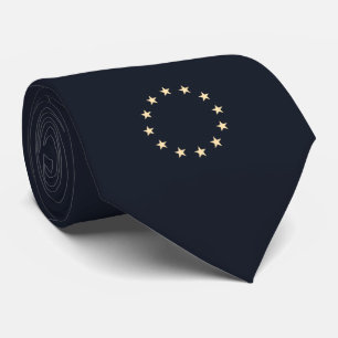 Stars – Europe – Europa – EU-flag – Schlips Krawatte