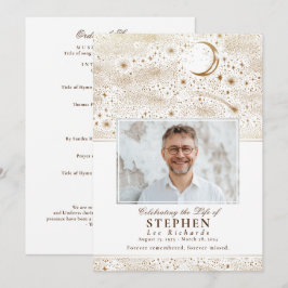 Stars Feier zum Foto des Lebens Gedenkfeier Beerdi Programm