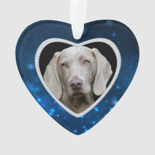 Stars Forever Imitate Diamond Frame Pet Memorial Ornament
